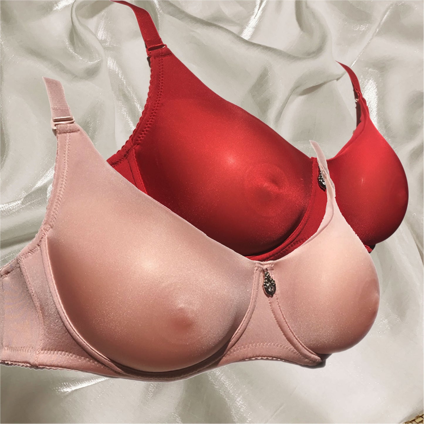 Silicone breast Bra