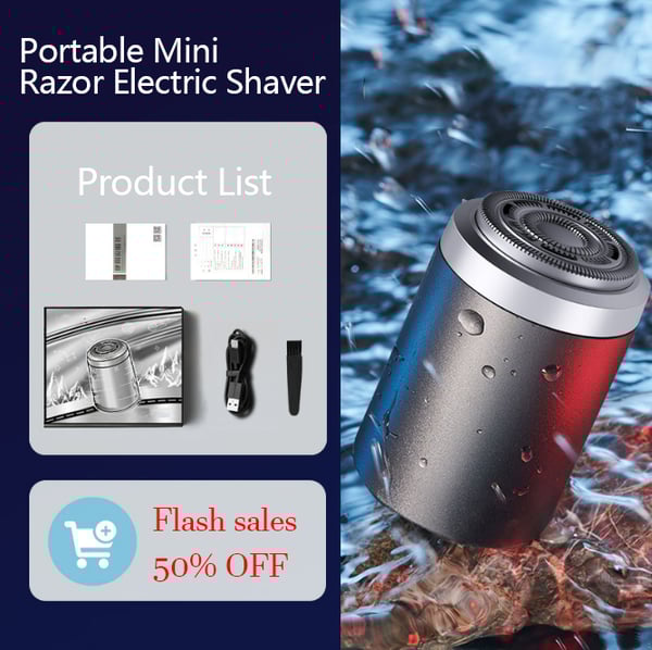 🔥🔥🔥Newest Mini Portable Electric Shaver