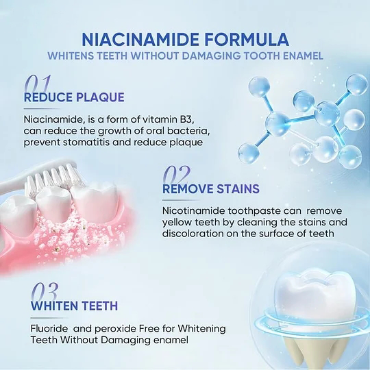 🔥🔥🔥Niacinamide Whitening Toothpaste