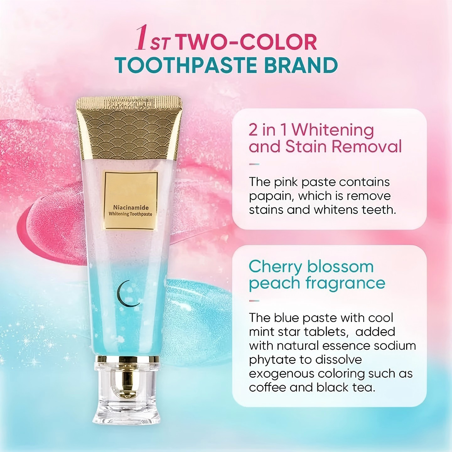 🔥🔥🔥Niacinamide Whitening Toothpaste