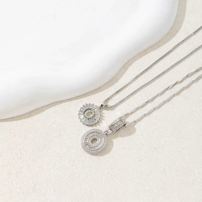 🎁2 Pack - Initial Letter Pendant Necklaces
