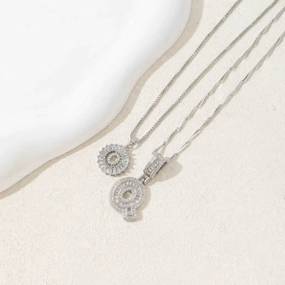 🎁2 Pack - Initial Letter Pendant Necklaces