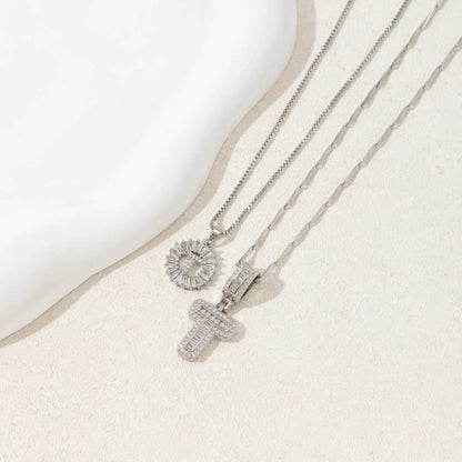🎁2 Pack - Initial Letter Pendant Necklaces