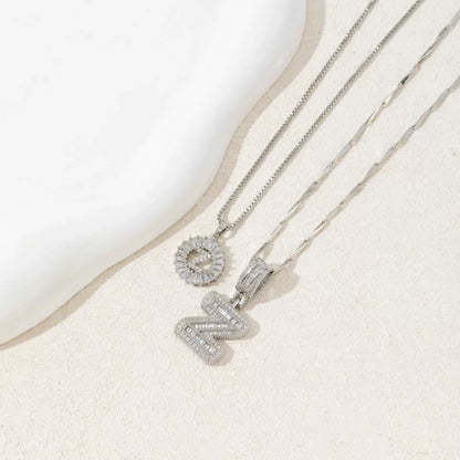 🎁2 Pack - Initial Letter Pendant Necklaces