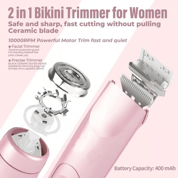 🔥Comfort 2 in 1 Electric Lady Shaver