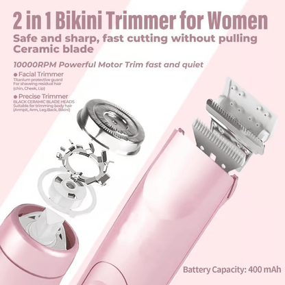 🔥Comfort 2 in 1 Electric Lady Shaver