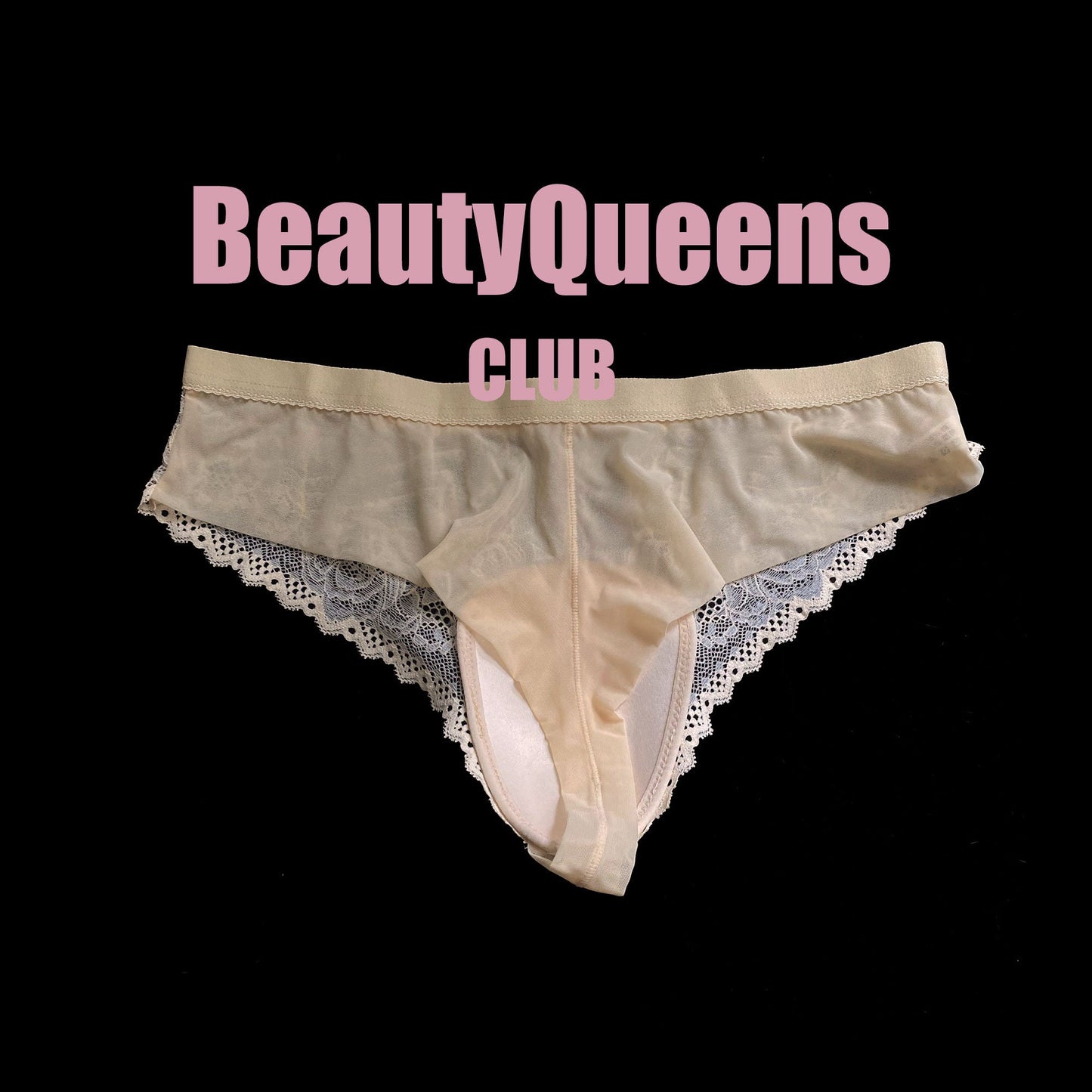 Male To Female Sissy Panty, Transgender Hiding Gaff Underwear, Transwoman Camel Toe Enhancer Lace Thong, Charm Femboys, Mature